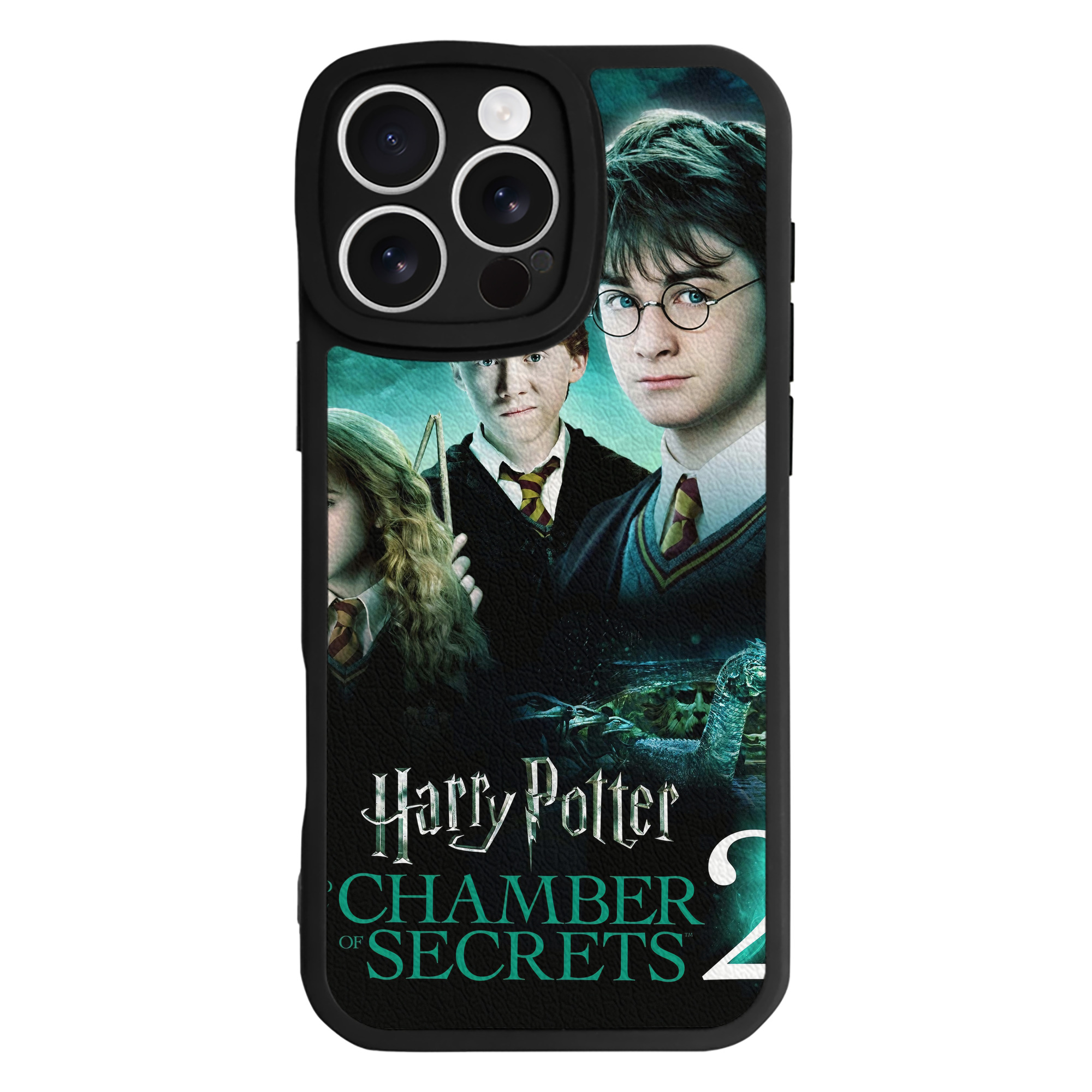 （画像用） Harry Potter ハリー・ポッターシリーズ 【iPhone 16シリーズ対応】シリコンスマホケース（レザー調） 材質：シリコン